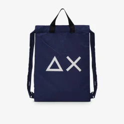 New Zaino in nylon blu navy Uomo Accessori|Accessori Uomo